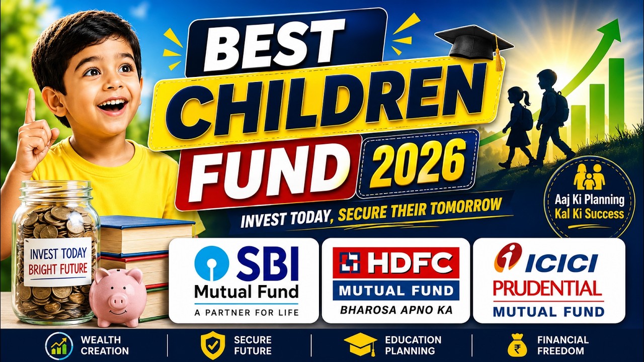 Best Children Fund 2026 | SBI vs HDFC vs ICICI Child Mutual Fund Comparison  #abhishekgoel