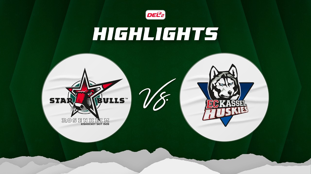 Starbulls Rosenheim vs. EC Kassel Huskies - Game Highlights