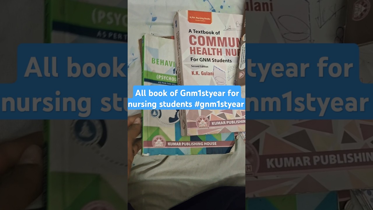 all book of Gnm1styear || Gnm ki book 1st year ki 😊#gnm1styear #anmnursing #anatomy #shorts #biology