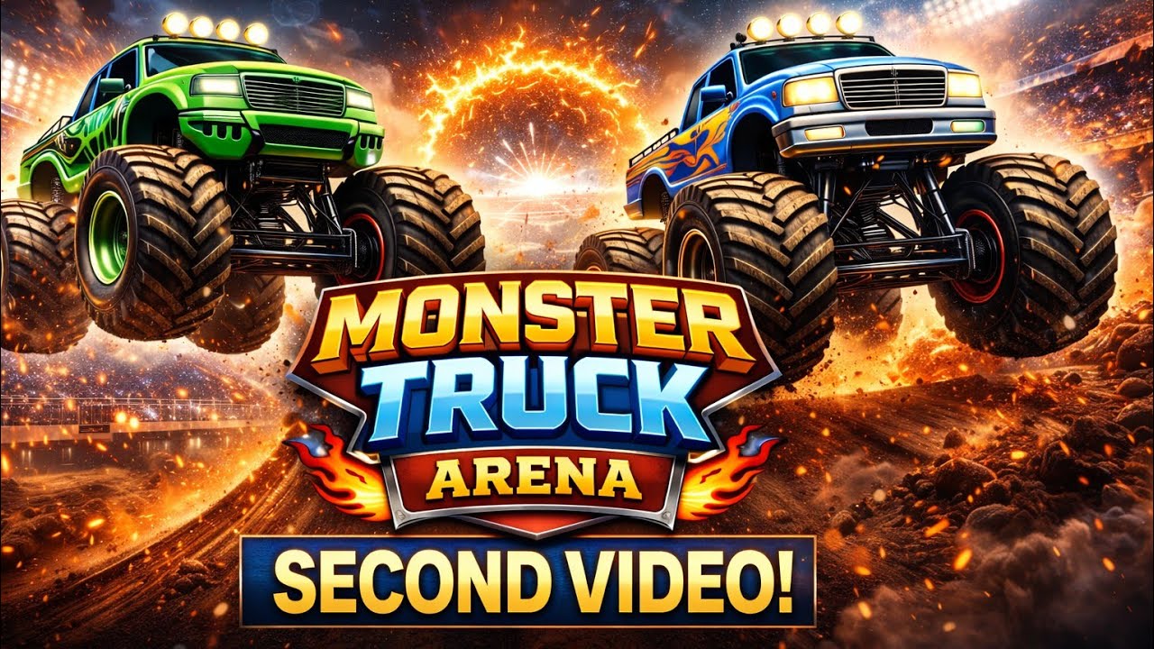 Epic Monster Treck Action | Monster Truck Arena - Video 2