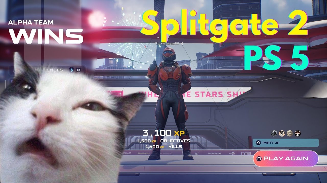 Splitgate 2 Gameplay | PlayStation 5 | It Was A Blast 🔥