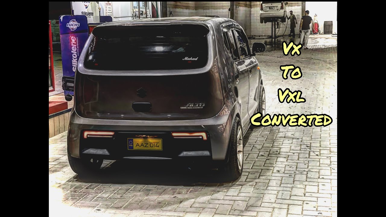 Suzuki alto vx to vxl converted