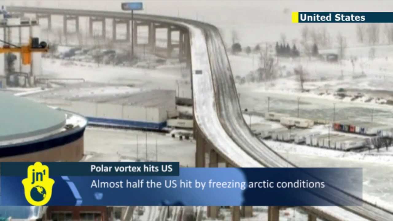 Americans Face Polar Vortex Big Chill: Almost half the US hit by freezing arctic conditions