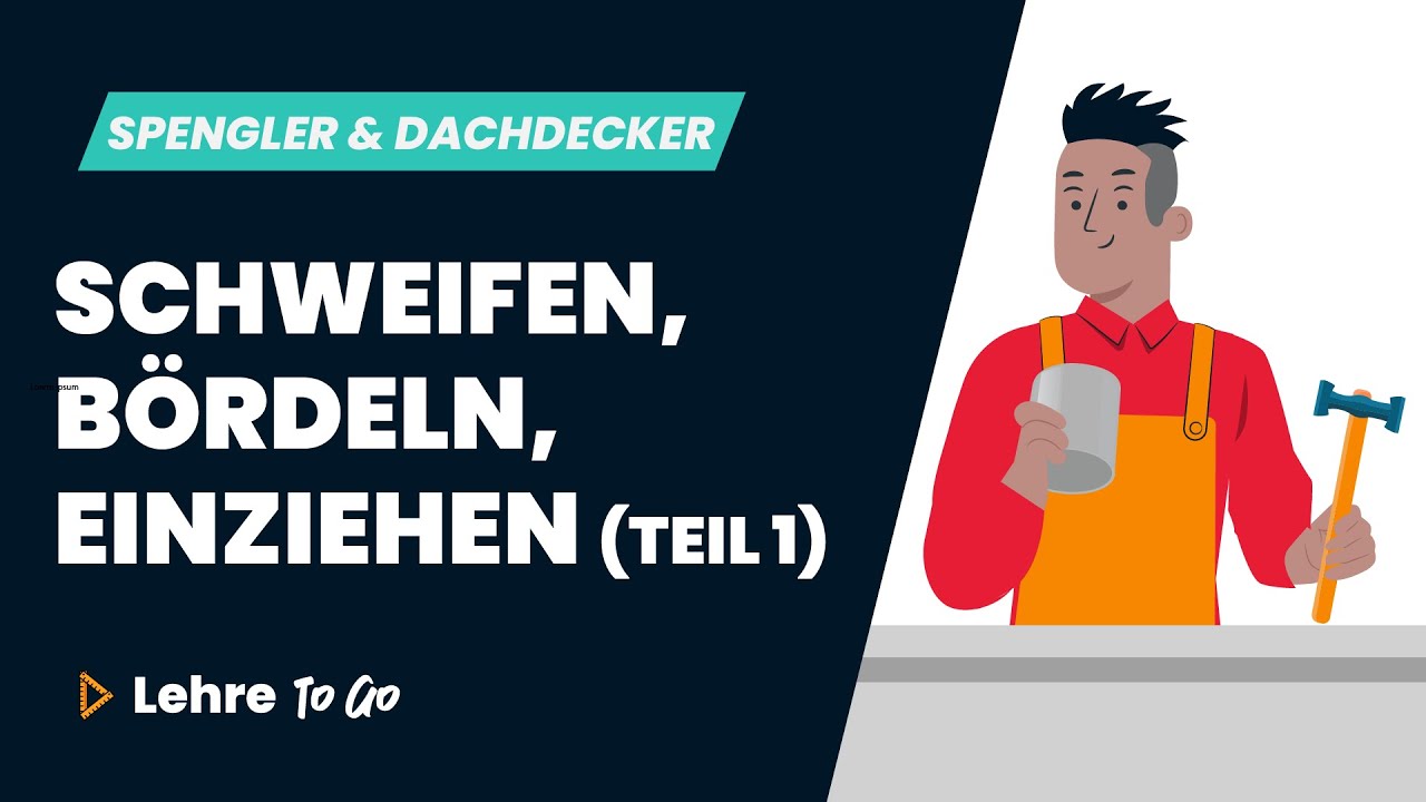 Schweifen, B&ouml;rdeln, Einziehen (Teil 1) | Lehre To Go