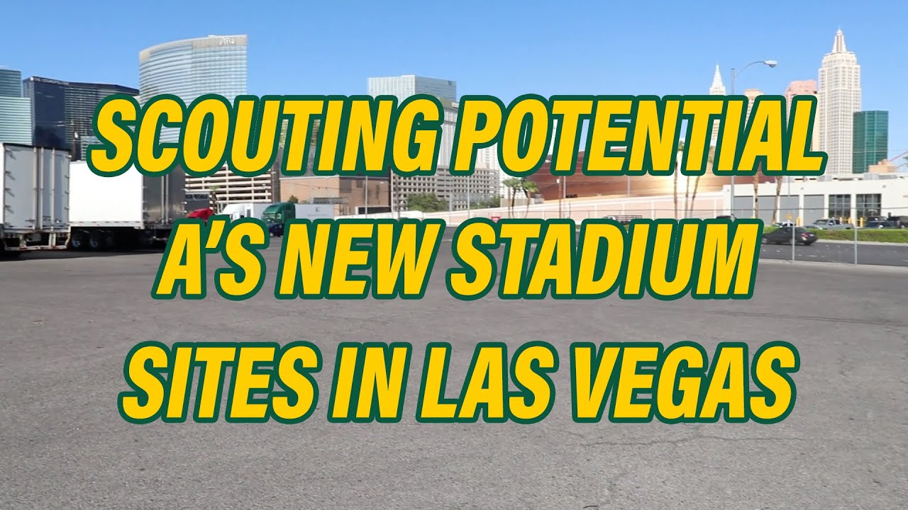 Scouting potential A's new stadium sites in Las Vegas
