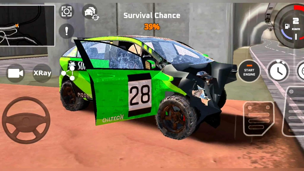 Drive CSX - High Speed Crashes and Fails : Ultimate Car Crash Simulator (Survival Chance) Ep.65