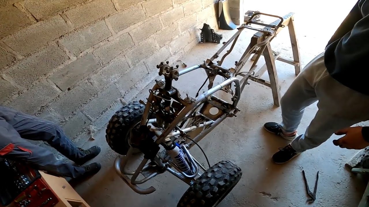 RESTAURATION D’UN QUAD À 1000€ ! Épisode 1