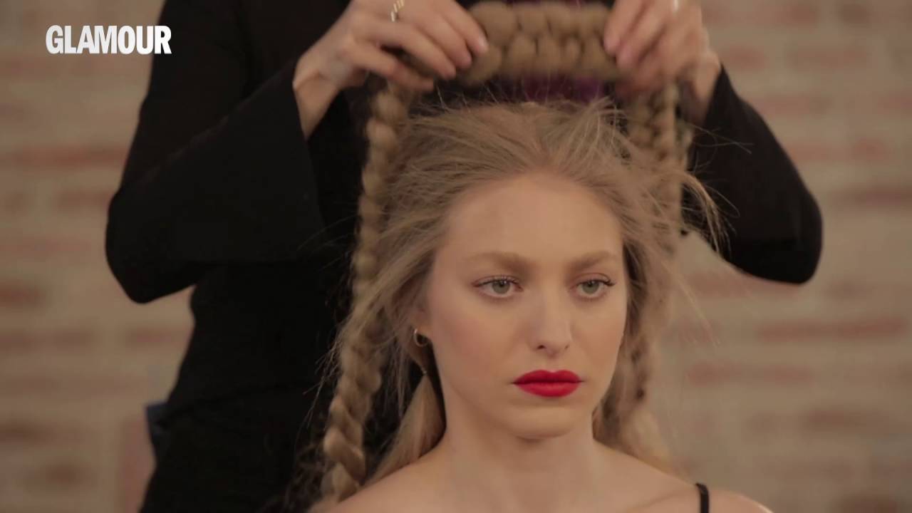 Recogido con trenza postiza por Beatriz Matallana