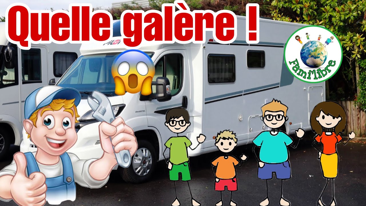Tout les probl&egrave;mes que nous avons rencontr&eacute; avec notre camping-car neuf. Enfin fini 👌