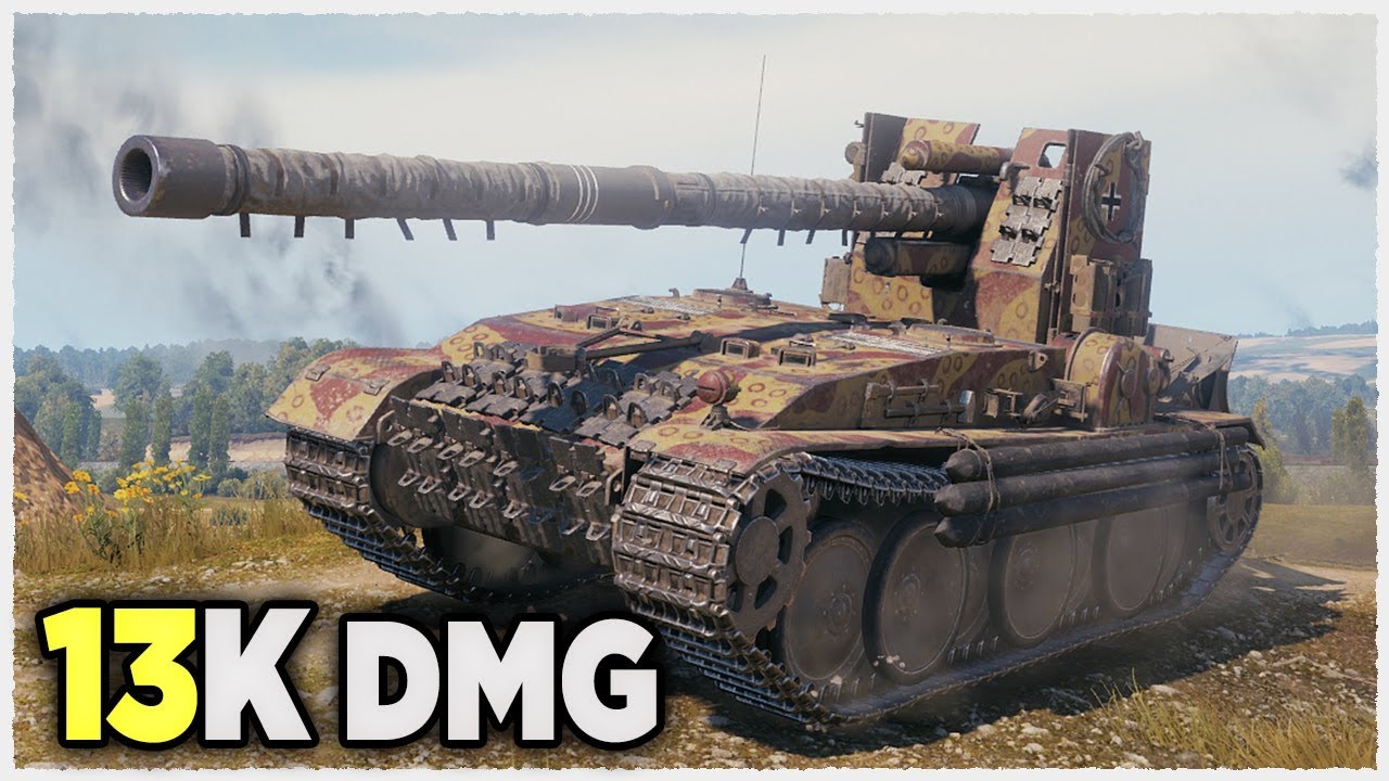 Grille 15 • 13К урона БЕЗ ГОЛДЫ • WoT Gameplay