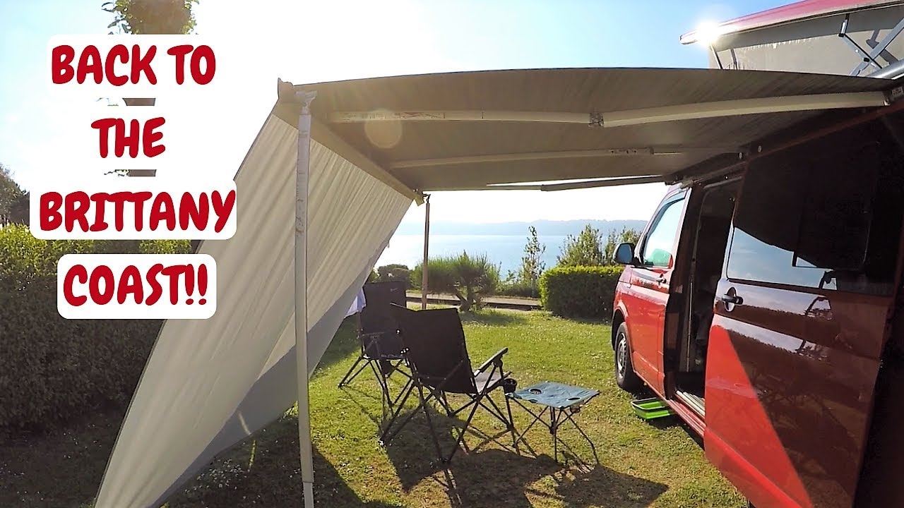 BACK TO THE BRITTANY COAST. FRANCE CAMPER VAN TRIP. MAY 2019.