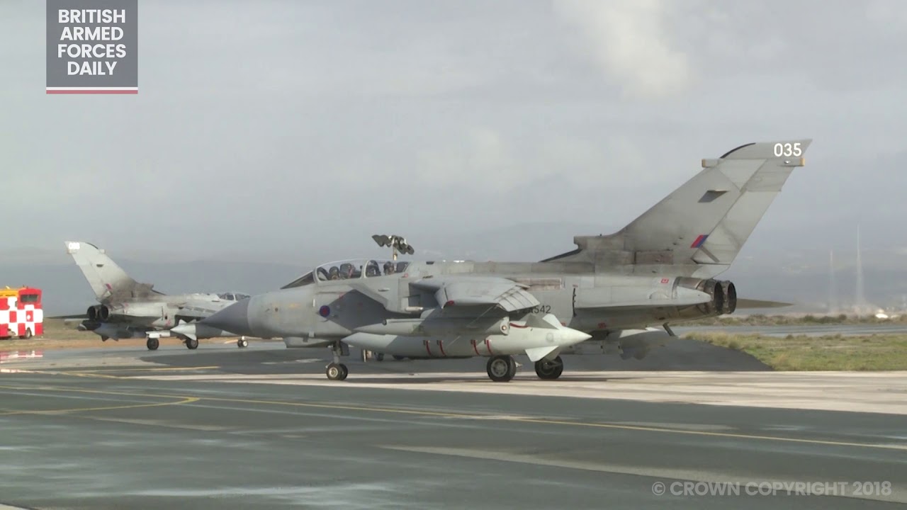 RAF Tornado Final Operation Sortie