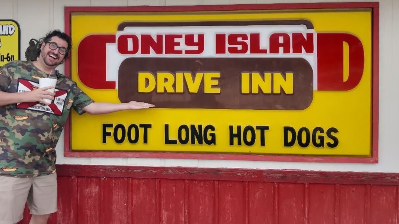 DISCOVER the Best HOT DOGS in Florida at Coney Island Drive Inn where Elvis Presley Ate?