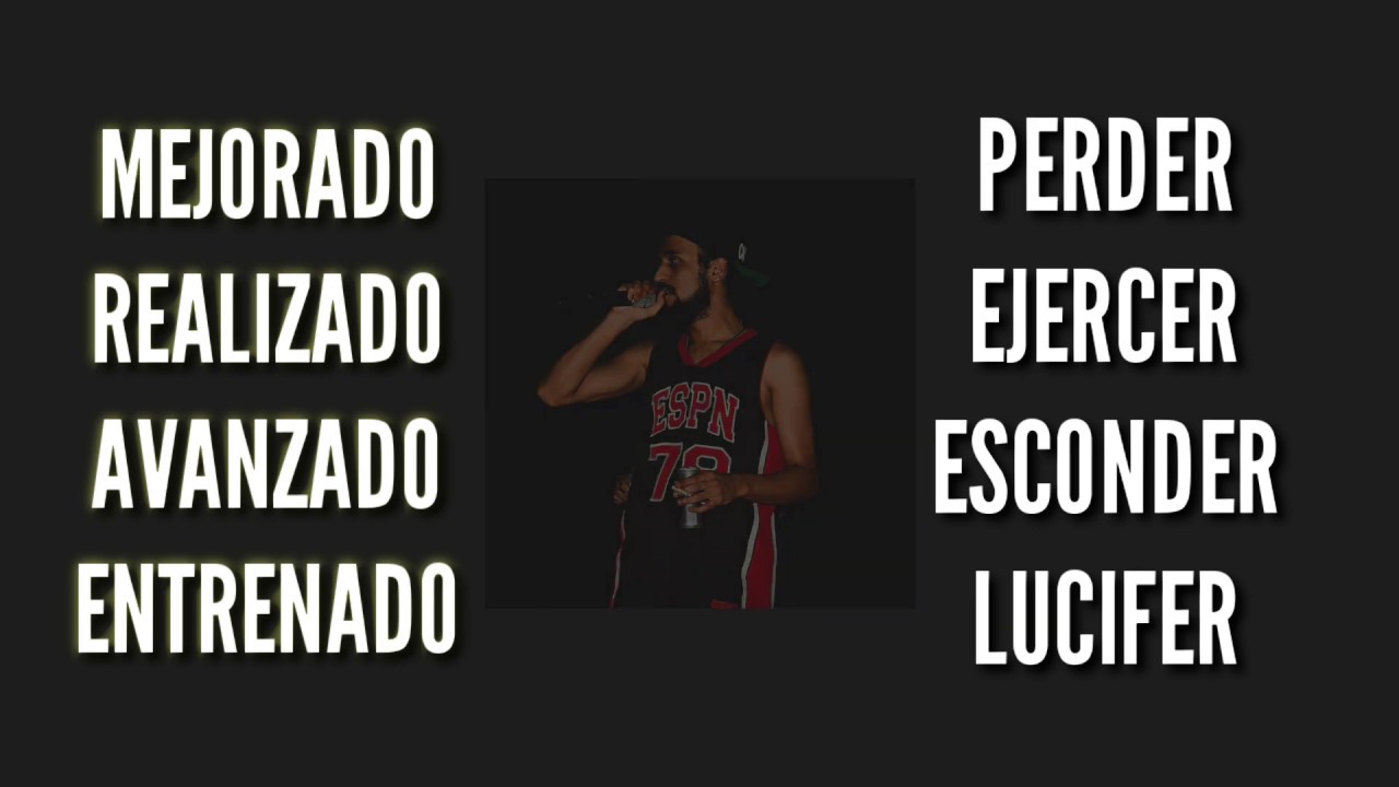 Base de Trap freestyle doble tempo con palabras misma terminación #1