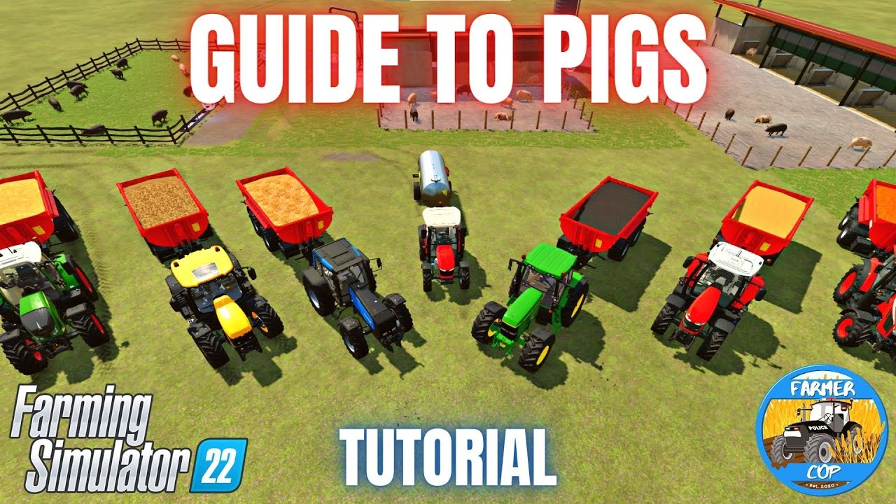 РУКОВОДСТВО ПО СВИНЬЯМ - Farming Simulator 22