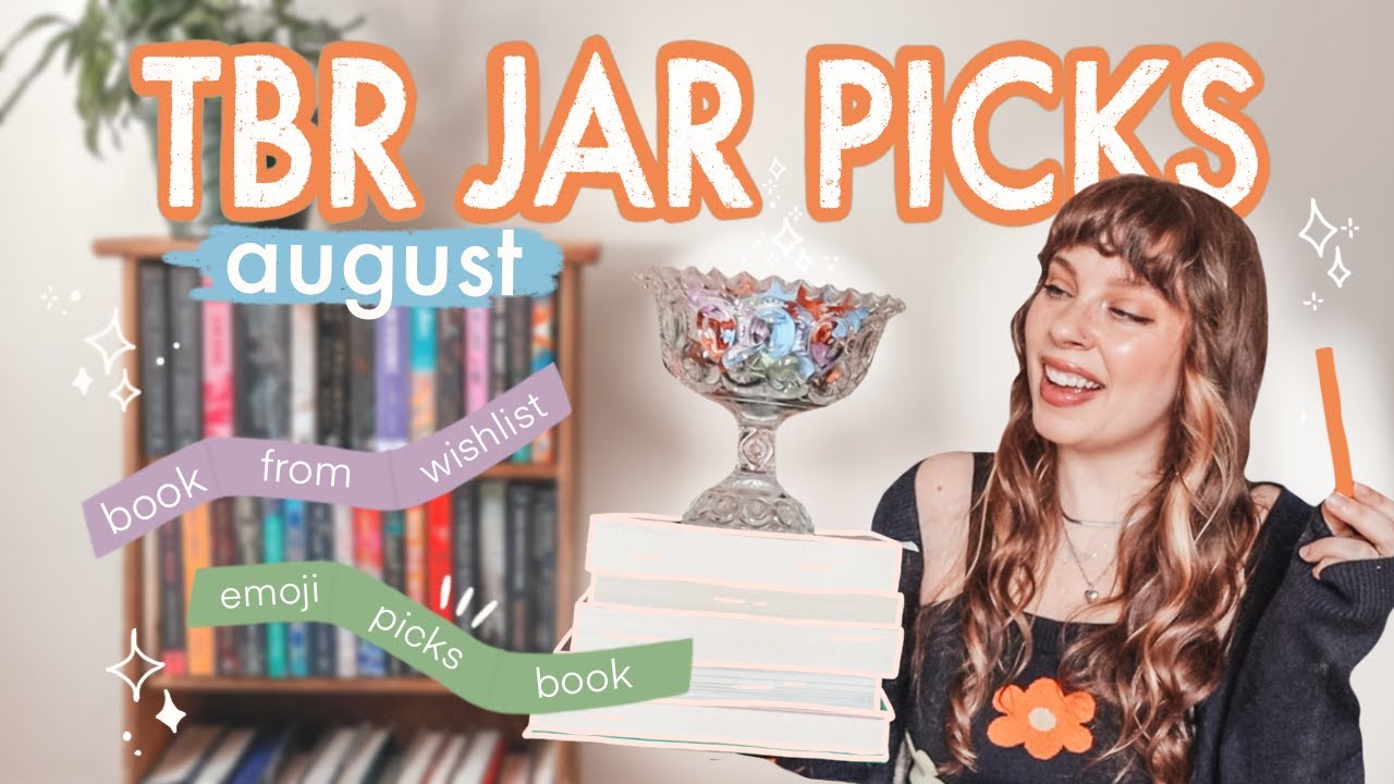 tbr jar picks my August reads 🌈🫙✨ AUGUST TBR