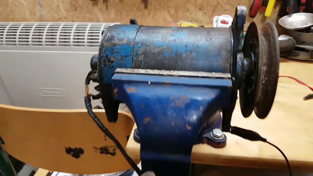 Fordson Majorin tasavirtalaturin uudelleen polarisointi.
