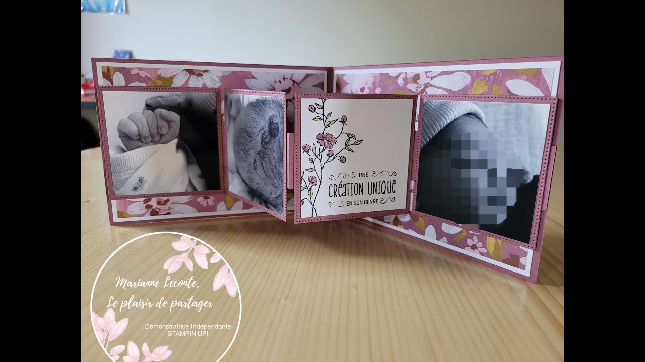 Une carte ou un joli faire-part de naissance