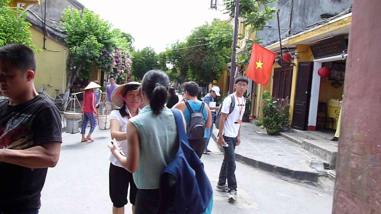Manchuence Vietnam. Puente japonés en Hoi An.
