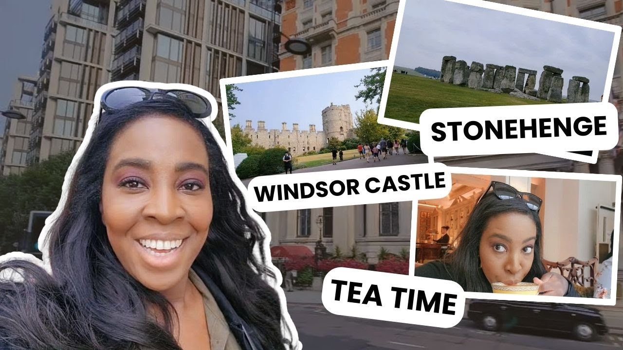WINDSOR CASTLE TOUR - STONEHENGE - OLDEST TWININGS STORE - AFTERNOON TEA (London Vlog Part 1)