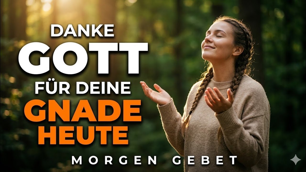 Dankbarkeit zuerst (SPRICH DEINEN DANK ZU GOTT) Er wird dich segnen | Morgen-Gebet der Dankbarkeit
