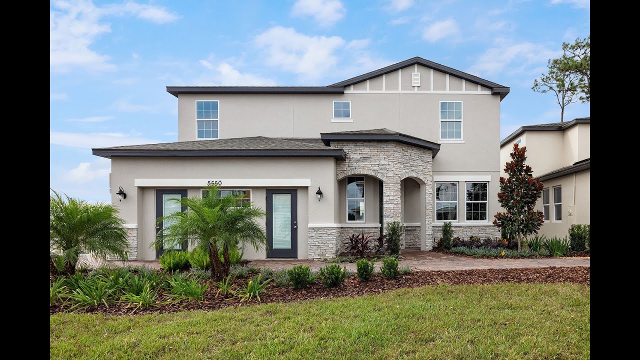 New Construction Homes in St. Cloud, Florida by Century Homes ~ Siena Model | Near Lake Nona.