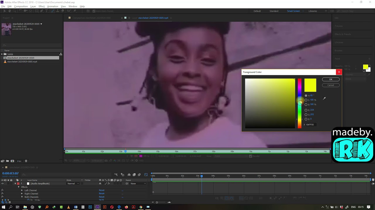 EASY ADOBE AFTER EFFECTS TUTORIAL GLOW LINE DANCE EFFECT FOR BEGINNERS