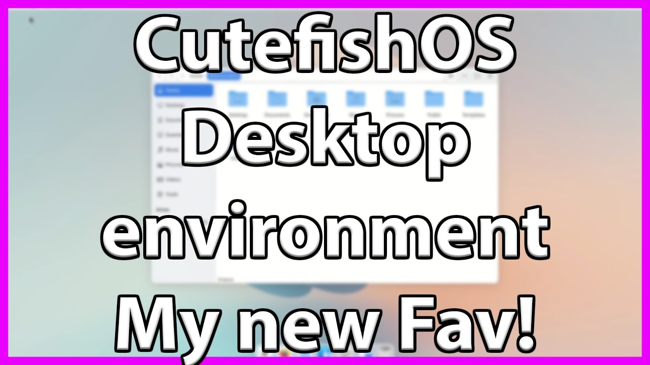 My new love is CutefishOS DE Let's Take a Look! #arch 0.7 Beta