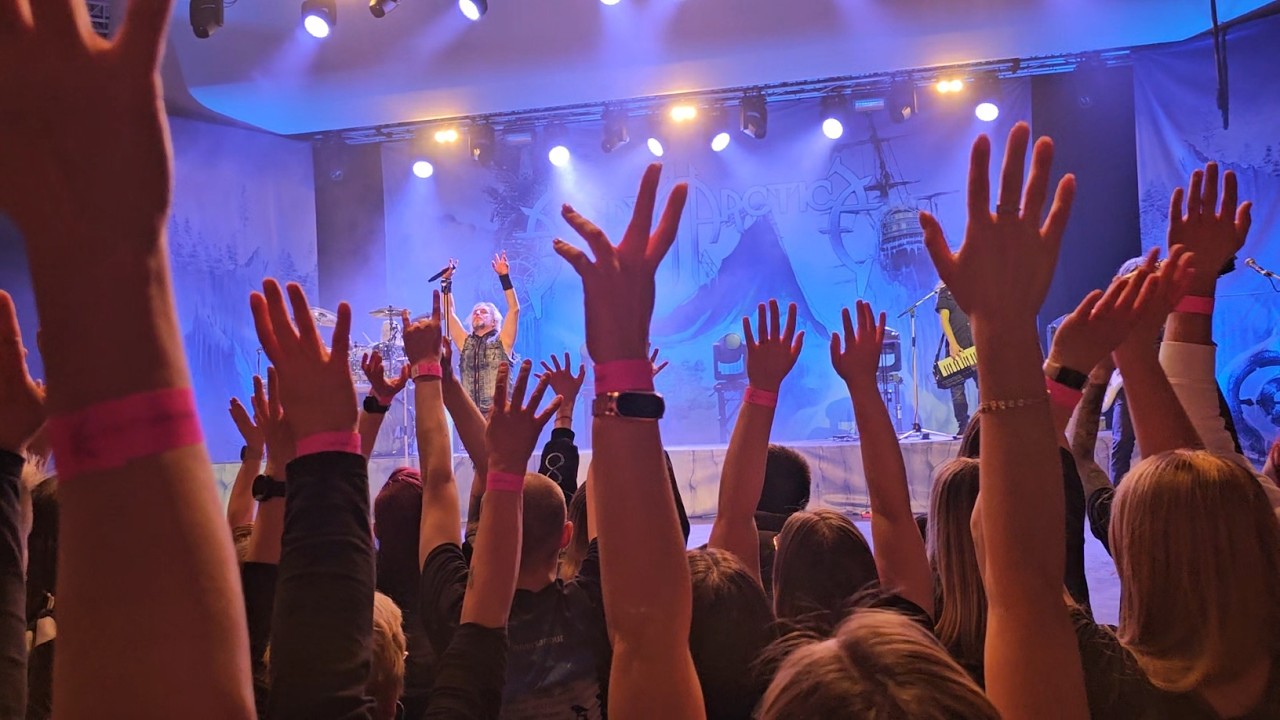 Sonata Arctica - White Pearl, Black Oceans... live @Helsingin Kulttuuritalo, Finland