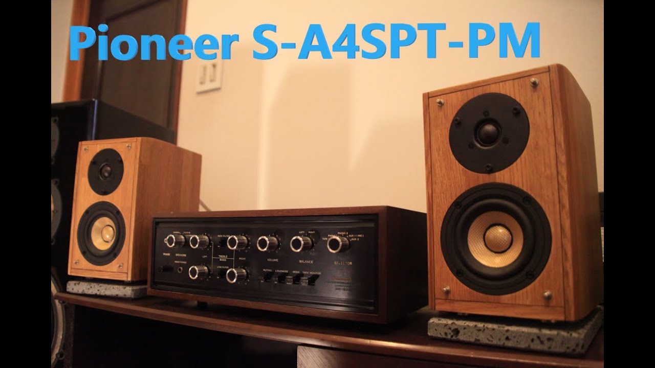 Pioneer スピーカー S-A4SPT-PM