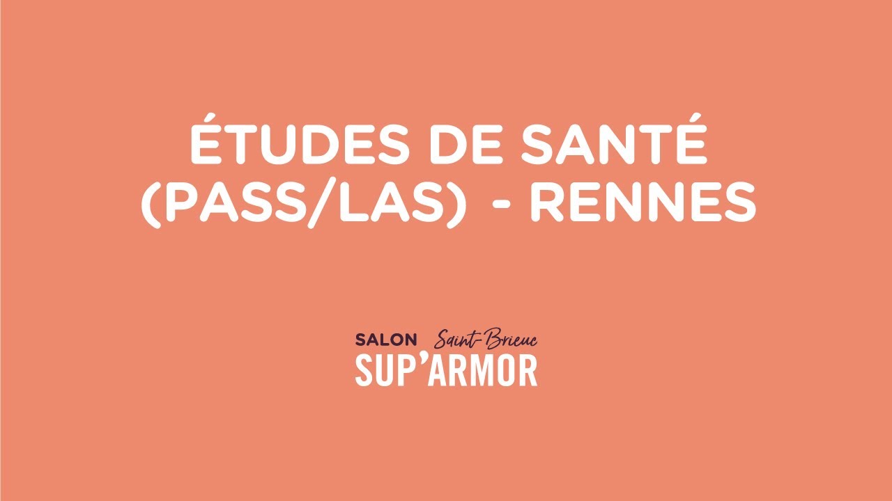 Études de santé (PASS/LAS) - Université Rennes