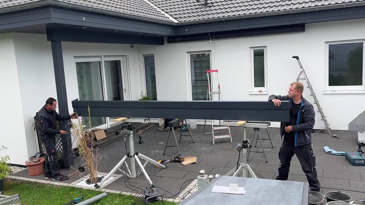 LH Terrassen und Carports. Der Einbau der Terrasse erfolgt durch Oleksandr