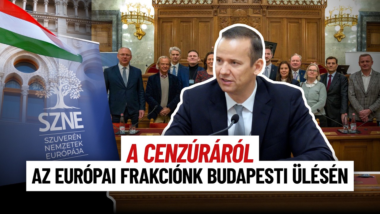 A cenzúráról az európai frakciónk budapesti ülésén