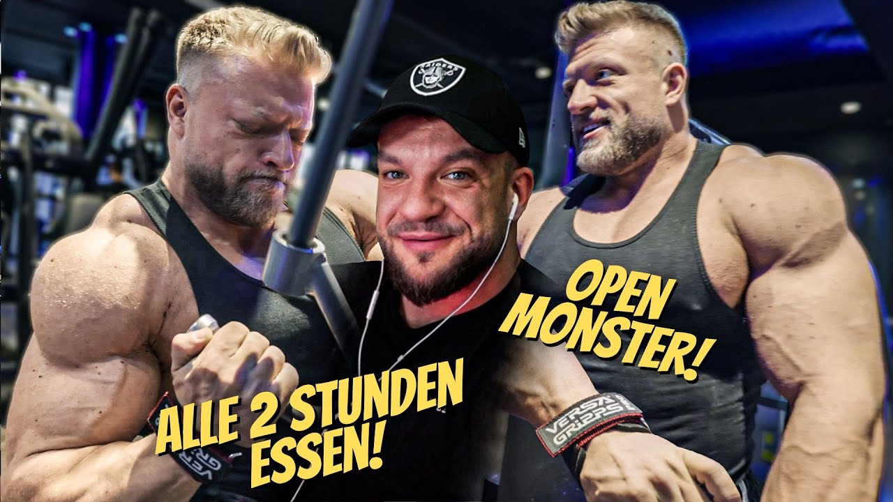 Ist das ein Monster geworden.. Urs Kalecinski isst alle 2 Stunden Für die Open! William Niewiara