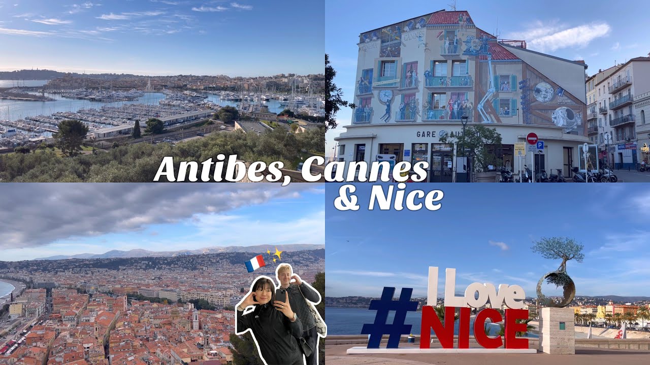 South of France Travel Vlog🍊🌊 | Antibes, Cannes & Nice