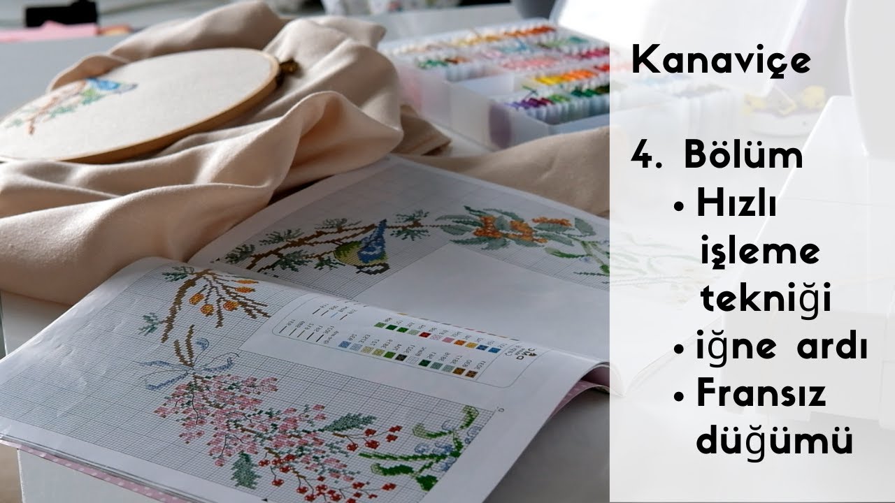 Yeni Başlayanlar için KANAVİÇE | 4.BÖLÜM | Pratik İşleme Teknikleri