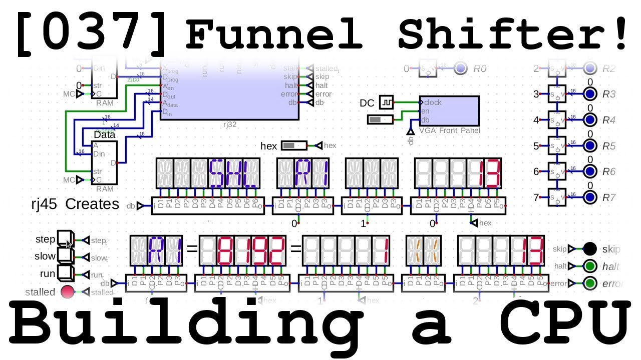 [037] Funnel Shifter! — Создание процессора с нуля