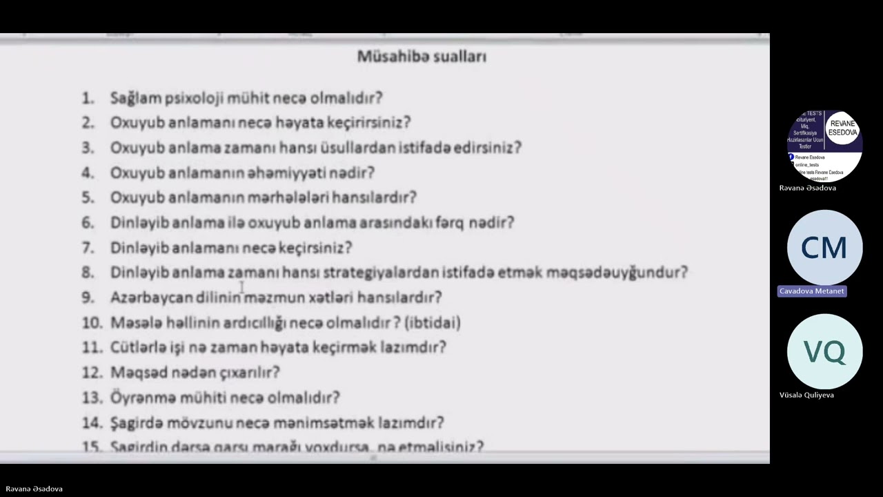 Təhlükəsiz öyrənmə mühiti. təlimçi Rəvanə Əsədova #sertifikasiya#miq #abituryent