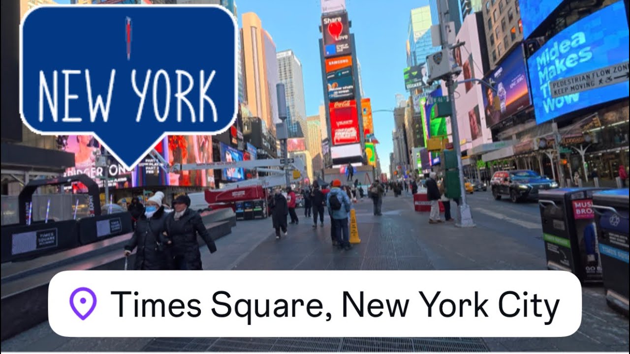 New York City LIVE | Walking Times Square in February ❄️