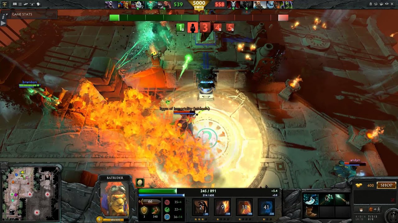 Dota 2 Official Custom Game: Haunted Colosseum