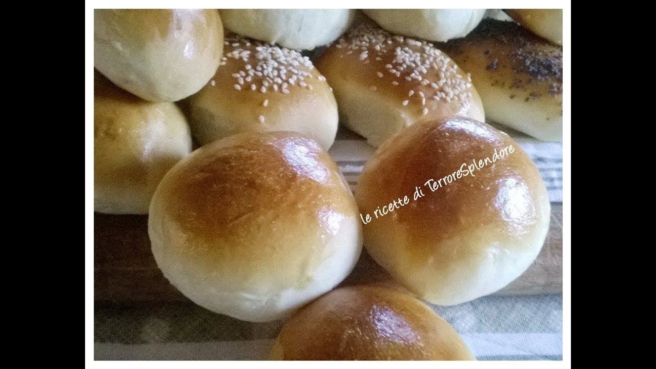 Panini soffici per rinfreschi - Panini al latte