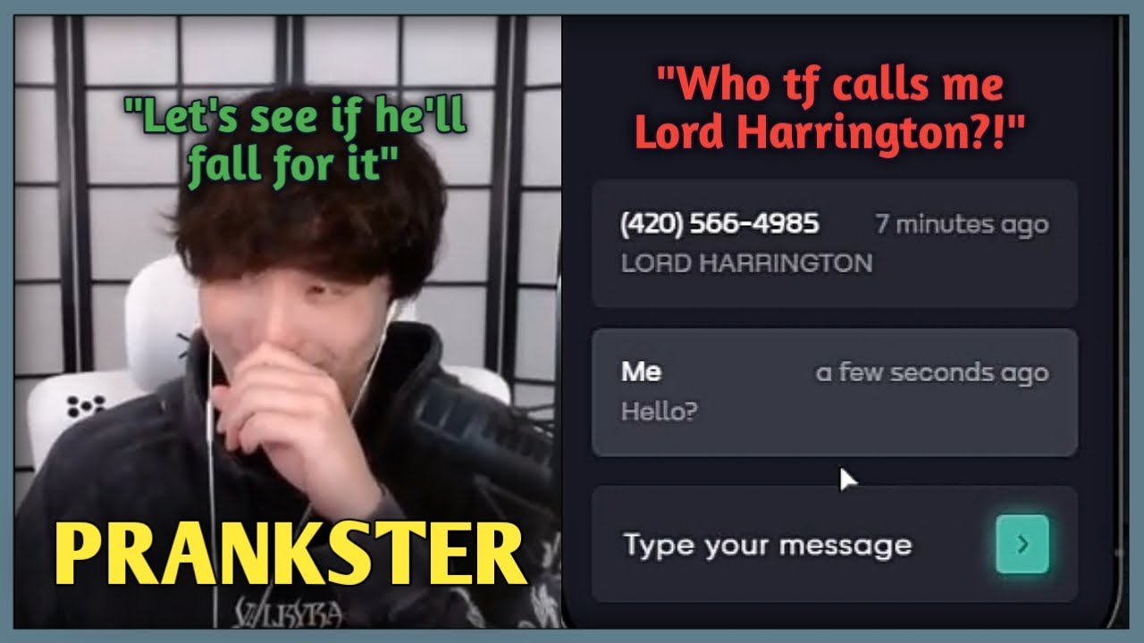 Harry Brown Gets PRANKED by Yuno (Both POVs)