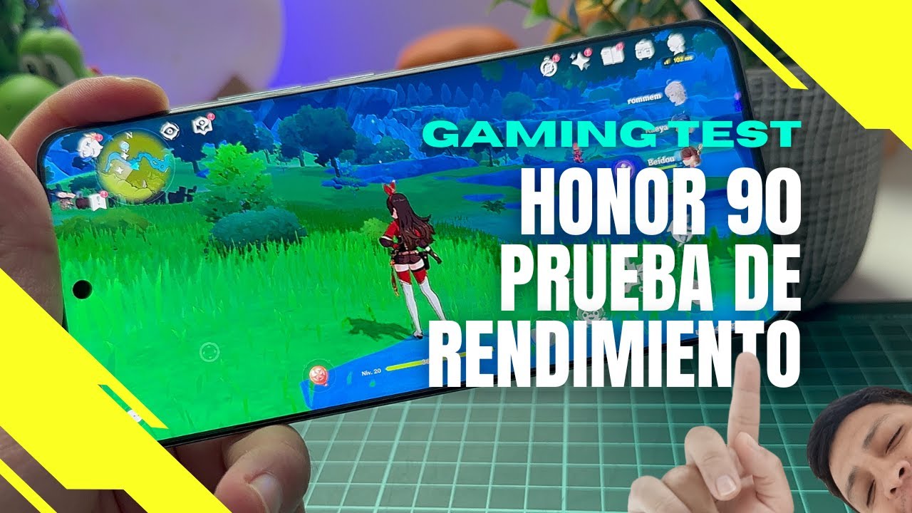 Honor 90 en espa&ntilde;ol: Prueba de rendimiento (Genshin Impact, FreeFire)