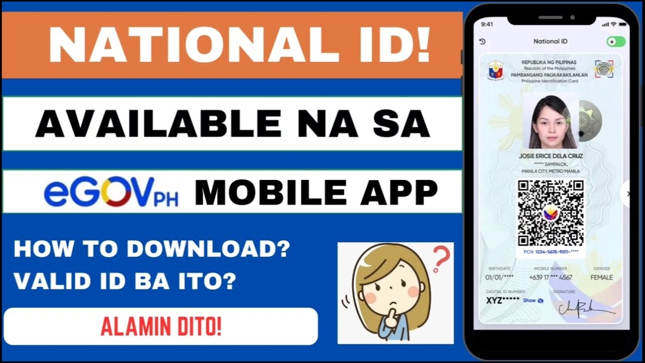 HOW TO DOWNLOAD DIGITAL NATIONAL ID IN eGOVPH UPDATED 2024 | HR LEAH G.
