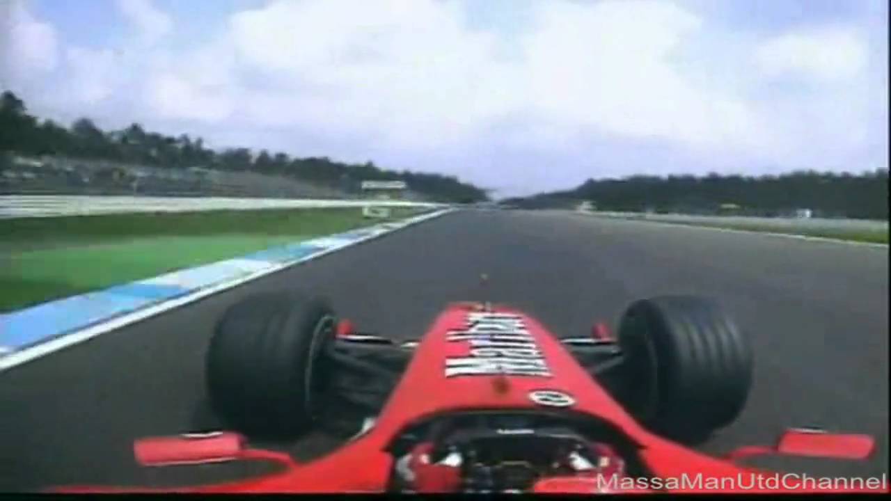 F1 Michael Schumacher Onboard Pole Position Lap at Germany (Hockenheim) 2004 [HD]