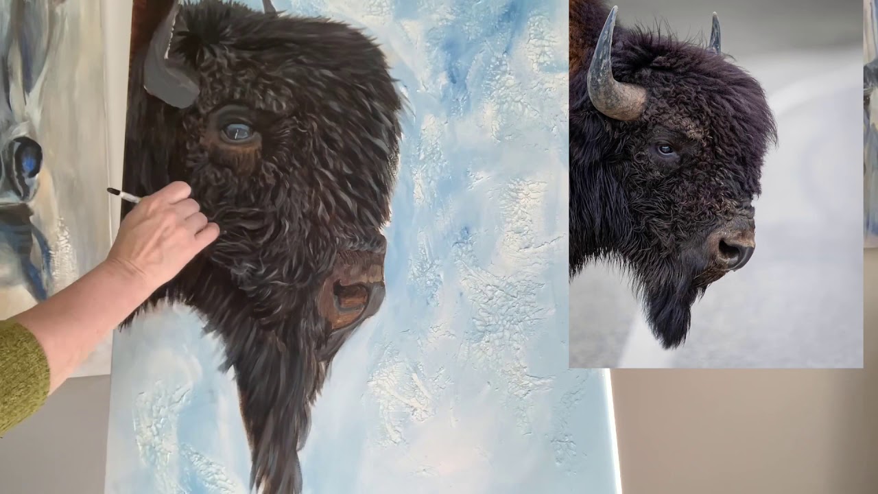 Painting Tutorial No.2 finishing the Bison