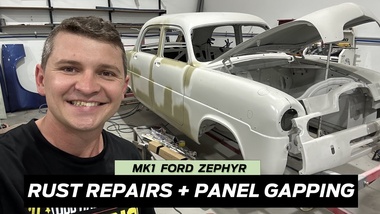 Rust repairs and gapping panels | Mk1 Ford Zephyr Restoration