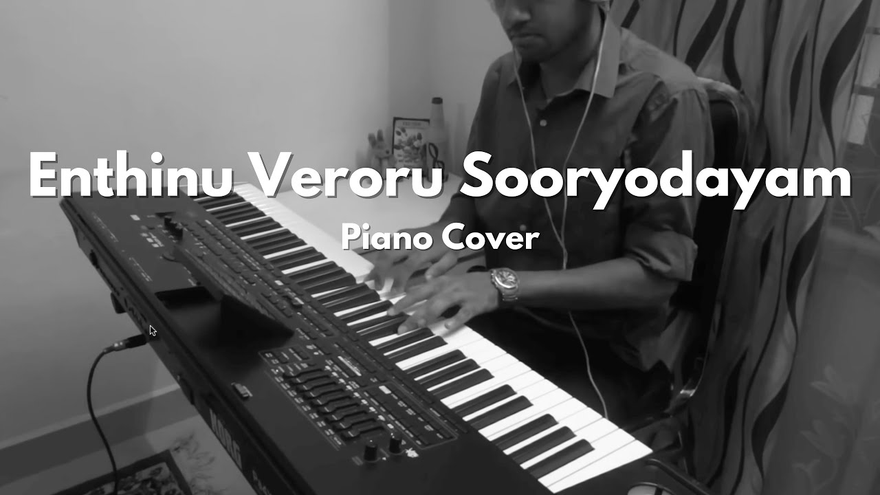 Enthinu Veroru Sooryodayam - Piano Cover by Rejo Abraham Mathew | Mazhayethum Munpe (1995)