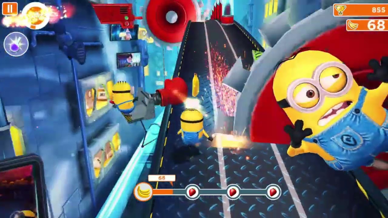 Minions PC Game Minion Rush 2022 lavel- 6-11