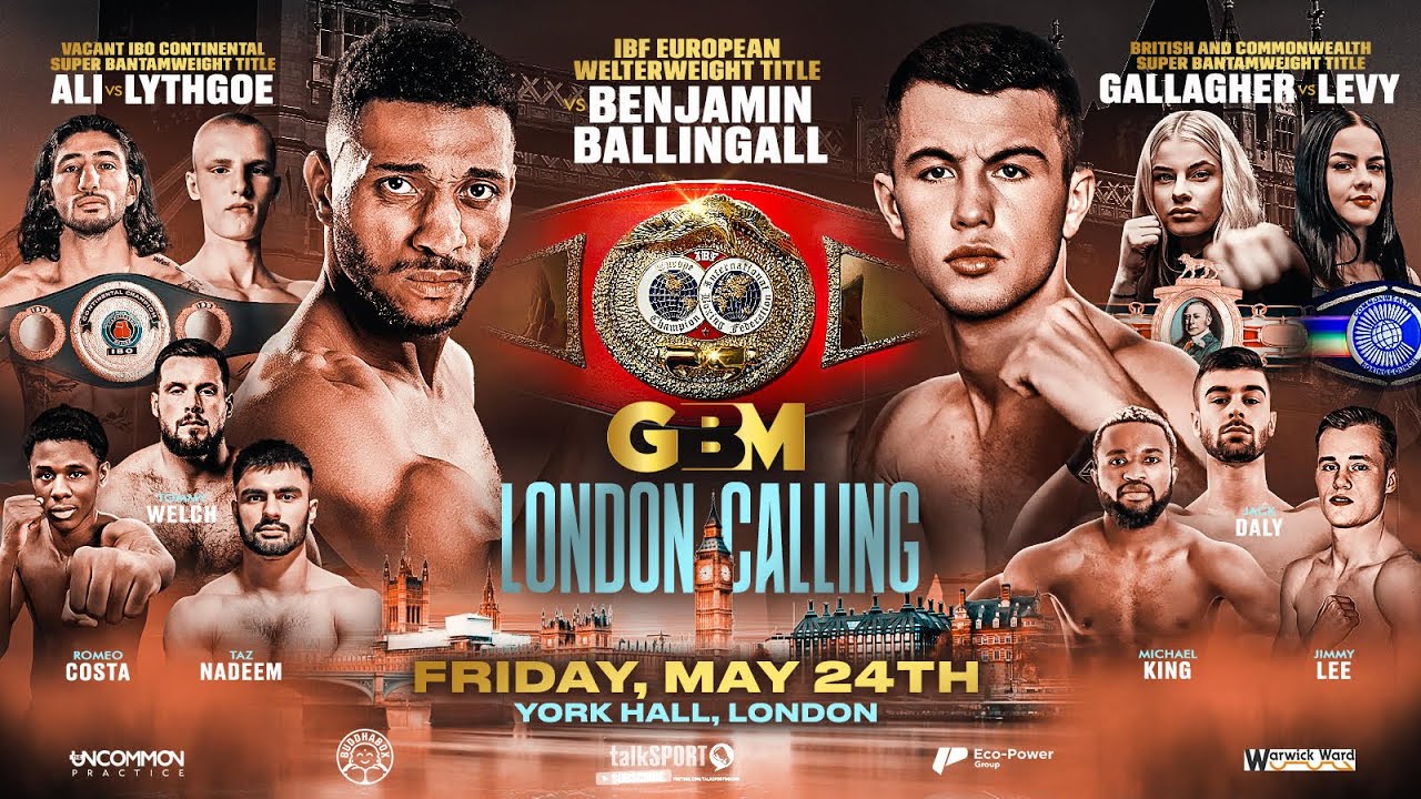 Benjamin vs Ballingall | LIVE & Exclusive | London Calling | GBM Boxing x talkSPORT Boxing